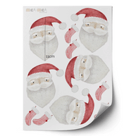 Wandtattoo Weihnachten - Weihnachtsmänner