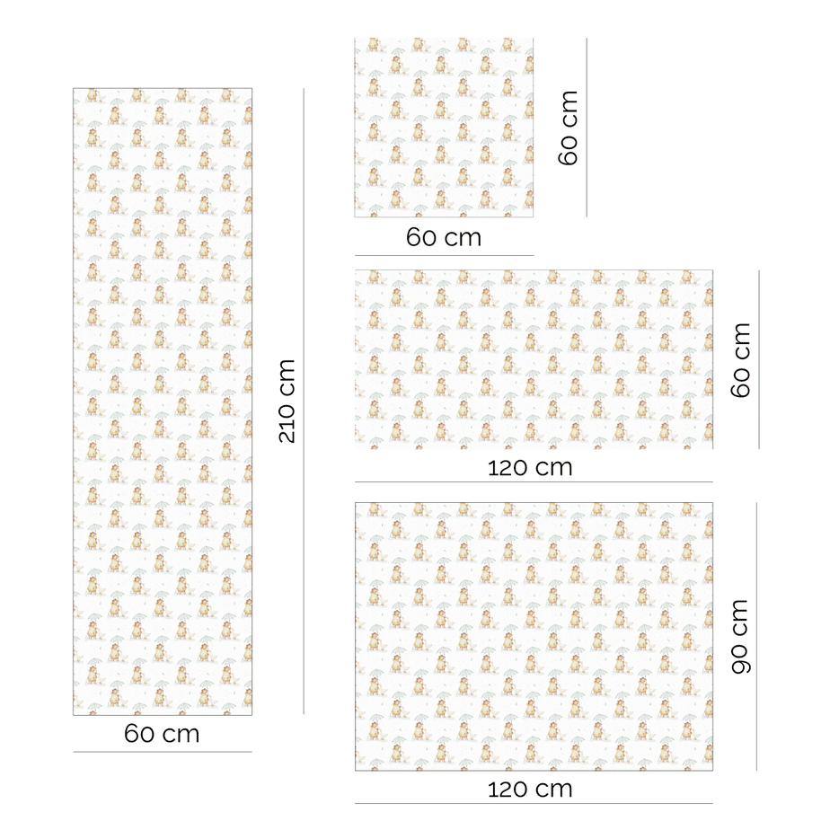 Furniture wrap - Umbrella Buddies (white)