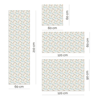 Furniture wrap - Rainforest Magic (white)