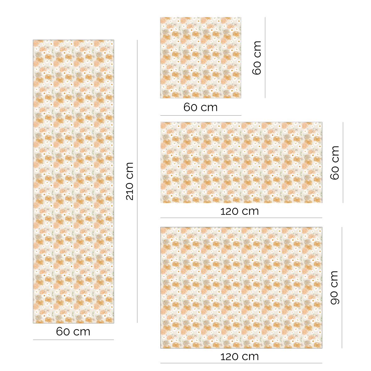 Furniture wrap - Flower Field