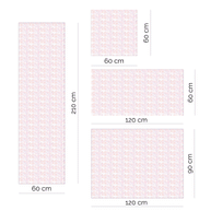 Furniture wrap - Mermaid (pink)