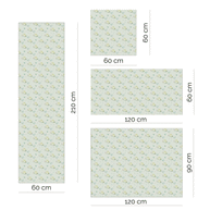 Furniture wrap - Froggy Weather (sage)