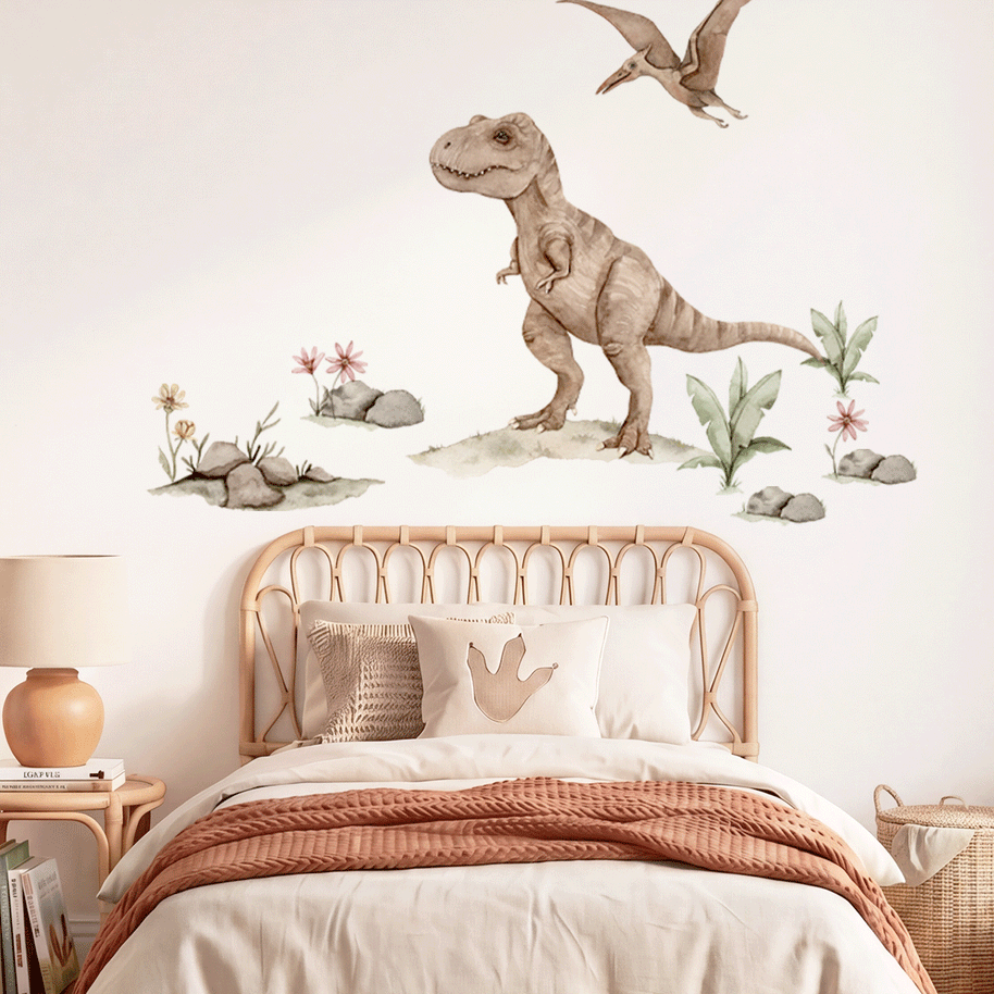 Wandtattoo Dinosaurier - Urzeit Giganten - T-Rex