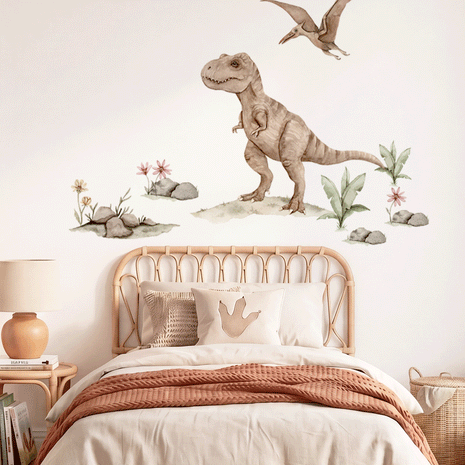 Wandtattoo Dinosaurier - Urzeit Giganten - T-Rex
