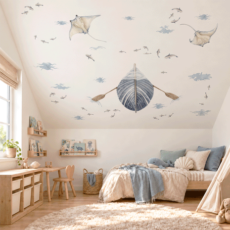 Under the sea wall stickers - Ocean Dreams - Boat ceiling wall sticker
