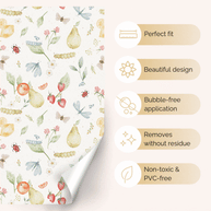Sticker set for IKEA DUKTIG play kitchen - Fruit garden