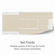 Sticker set for IKEA DUKTIG play kitchen - Strawberries