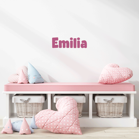 Personalised name / quote - wall stickers