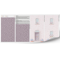 Sticker set for IKEA FLISAT dollhouse - London Townhouse