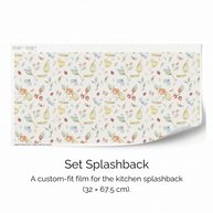 Sticker set for IKEA DUKTIG play kitchen - Fruit garden