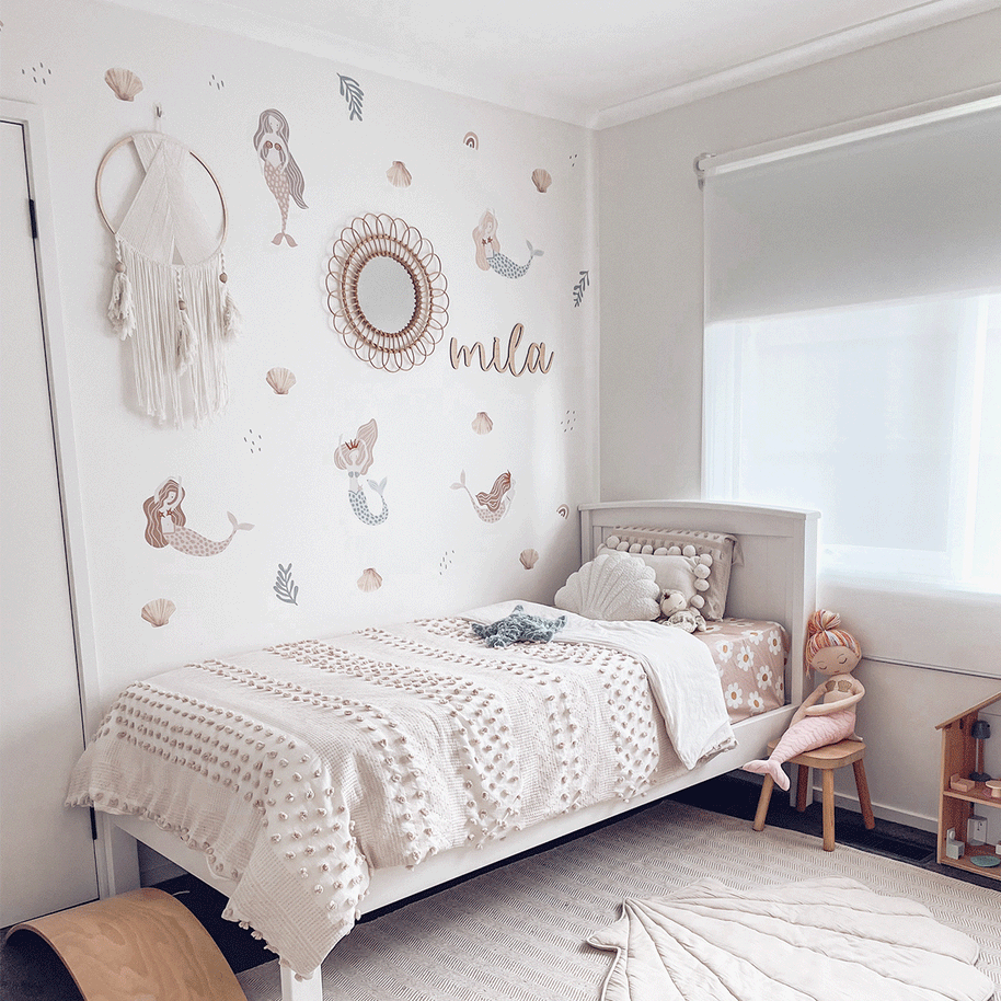 Mermaid wall stickers (Boho)
