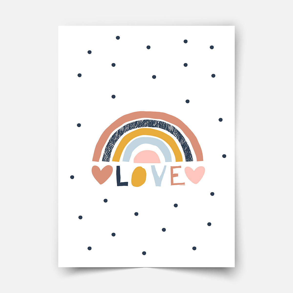 LOVE Regenbogen - Poster