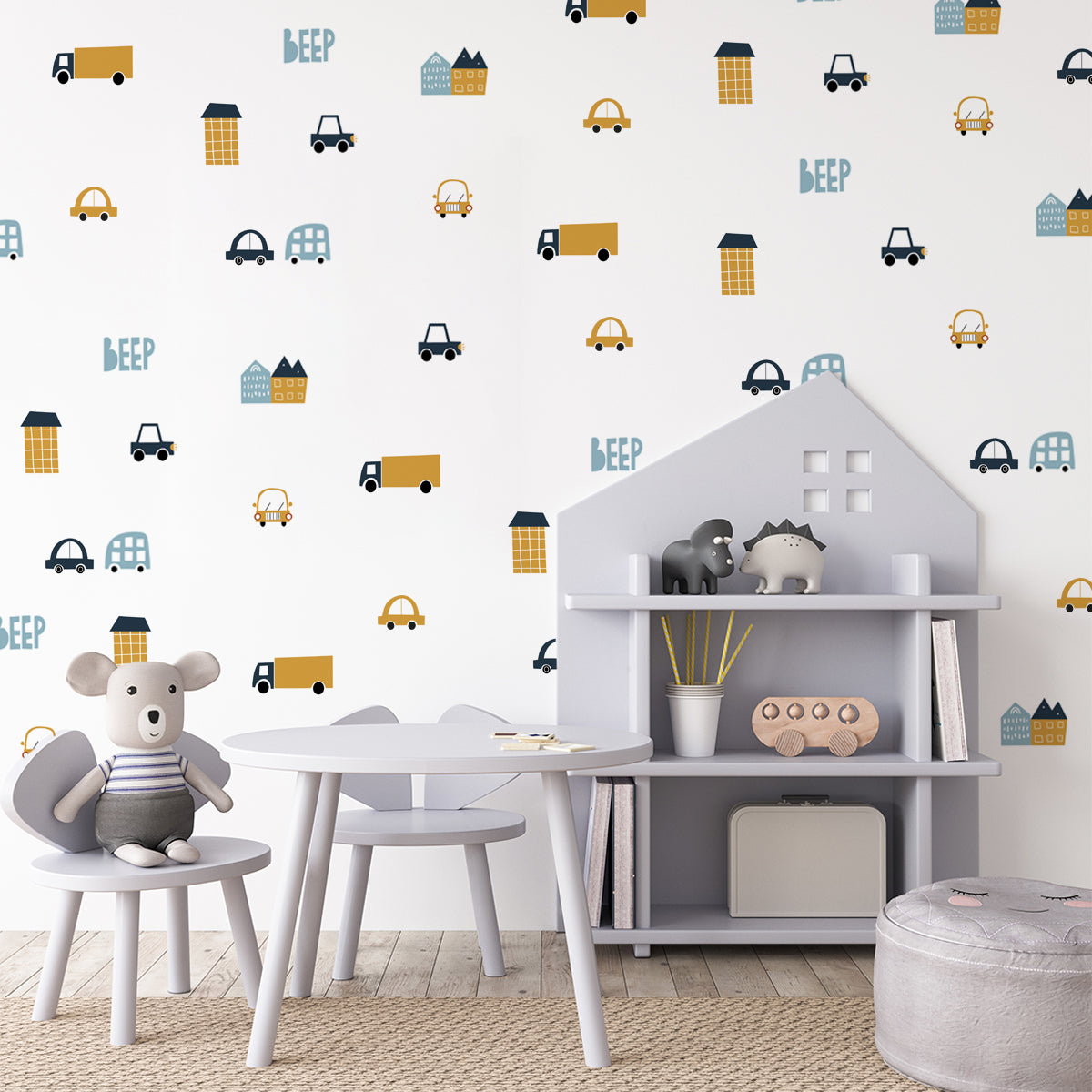 kids bedroom wall sticker, nursery wall sticker, wall sticker, wall decal , wall tattoo, cars wall sticker, vehicles wall sticker, girls wall stickers, boys wall sticker, wall stickers with cars, scandinavian wall sticker, vehicles wall sticker, wall stickers with cars, nordic wall stickers, nordic wall decal, scandinavian wall decal, nursery room ideas, kids bedroom ideas, wall stickers with houses and cars, trick wall stickers