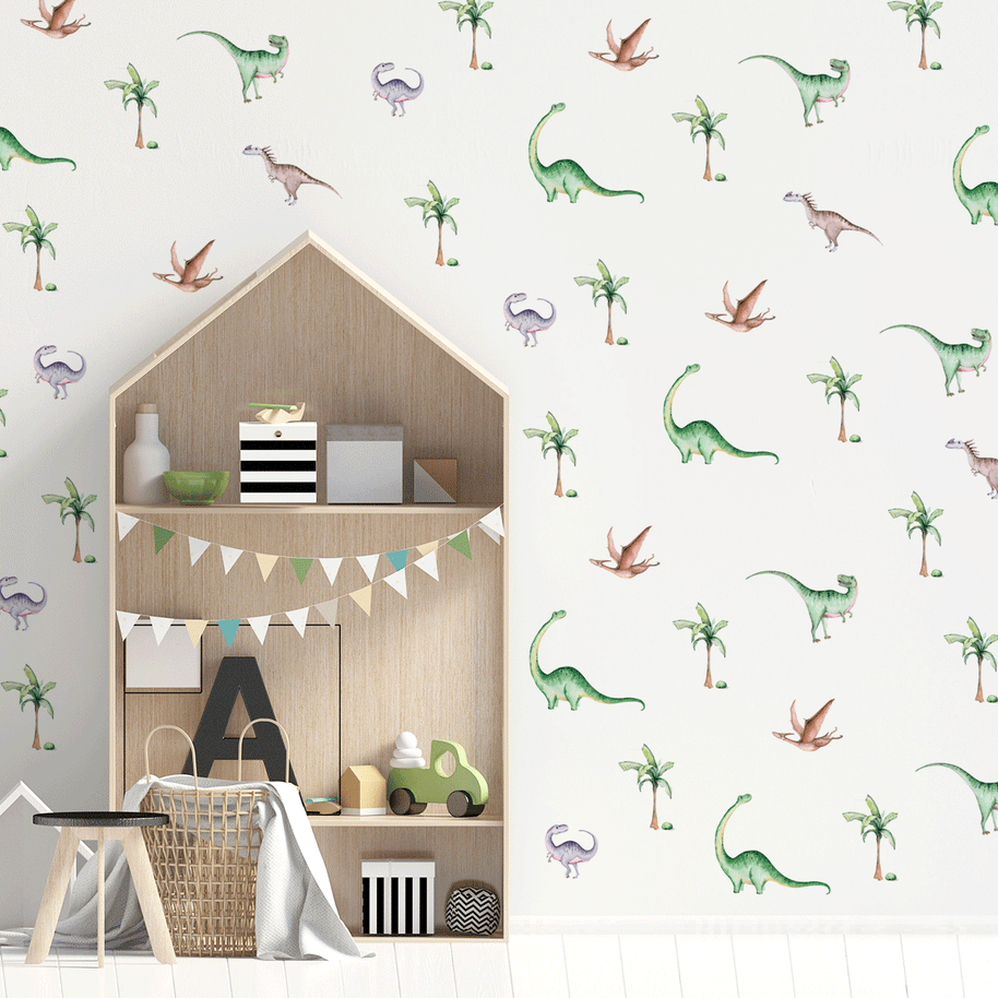 kids bedroom wall stickers, nursery wall stickers, wall stickers, wall decal , wall tattoo, dinosaurs wall sticker, dinosaurs wall sticker, boys wall sticker, wall stickers with dinosaurs, scandinavian wall stickers, kids bedroom ideas, nursery ideas, nordic wall stickers, wall decor ideas