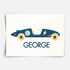 Classic race cars - Personalised Fine Art Print