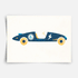 Klassische Rennautos - Poster