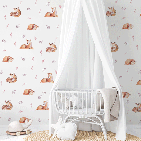 kids bedroom wall stickers, nursery wall stickers, wall stickers, wall decal , wall tattoo, forest animals wall sticker, woodland animals wall sticker, deer wall sticker, girls wall sticker, wall stickers with deer, scandinavian wall stickers, kids bedroom ideas, nursery ideas, nordic wall stickers, wall decor ideas