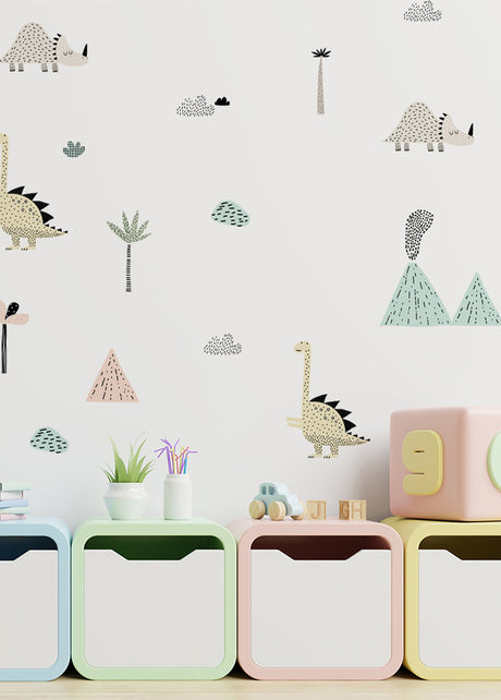 kids bedroom wall sticker, nursery wall sticker, wall sticker, wall decal , wall tattoo, dinosaur wall sticker, dinosaurs wall sticker, girls wall stickers, boys wall sticker, wall stickers with dinosaurs, scandinavian wall sticker, dinosaurs wall sticker, wall stickers with dinosaurs, nordic wall stickers, nordic wall decal, scandinavian wall decal, nursery room ideas, kids bedroom ideas