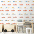 kids bedroom wall stickers, nursery wall stickers, wall stickers, wall decal , wall tattoo, tractors and trailors wallsticker, tractor wall sticker, colourful tractors wall sticker, boys wall sticker, wall stickers with tractors, scandinavian wall stickers, kids bedroom ideas, nursery ideas, nordic wall stickers