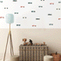 Vintage race cars wall sticker, boys wall sticker, boys wall decal