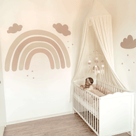 Rainbow wall sticker (Boho)