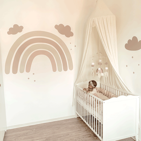 Rainbow wall sticker (Boho)